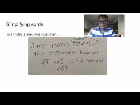 Surds made simple episode 1 simplifying surds