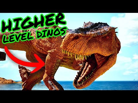 How To Get Only Higher Level Dinos To Spawn on THE ISLAND in Ark Survival Ascended! LEVEL 100 Plus