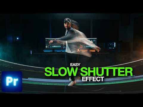 How to Create a Slow Shutter Effect in Premiere Pro 🎬
