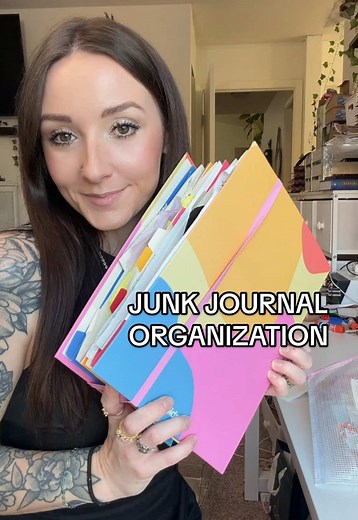 Organize Your Junk Journal Supplies Efficiently