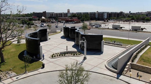 1970 tornado memorial honors and educates as new gateway to downtown Lubbock