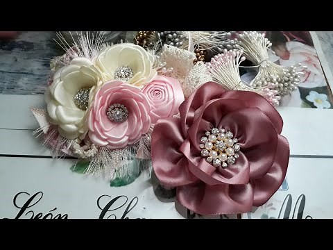 DIY/ HOW TO MAKE EASY LISTEN FLOWERS/ FITA CETIN/