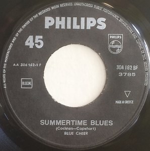 Blue Cheer - Summertime Blues