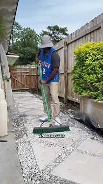 Concrete paver installation technique #diy #renovation #diy #homeimprovement #construction #craft...