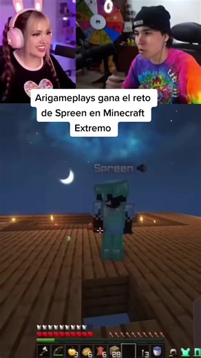 Arigameplays gana el reto de Spreen en Minecraft Extremo #fyp #fypシ #parati #twitch #clipsdetwitch #arigameplays #arigamesplay #arigaming #ari #arigameplays🔥 #arigamesplays #spreen #spreendmc #spreenbro #spreenedit #spreenclips #ariclips #minecraft #minecraftextremo