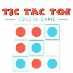 Tic Tac Toe Colors Game: Play Tic Tac Toe Colors Game online for free now.