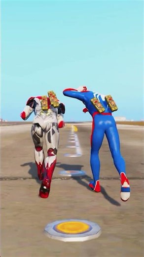 GTA V : Hulk Not Saving Spiderman And Ironman From Venom 😯 | ep 126 #shorts #shortsfeed #gta5