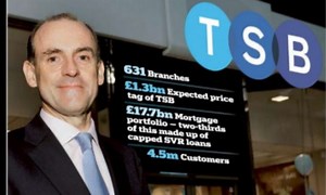 Shares in TSB rise by 13% as Lloyds bosses float a bigger slice