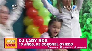 Dj Lady Noe nos pone a bailar por el Día del Niño 💃🏻🕺🏻🎶💖 #NosVemos en #ViveLaVidaPy 📲💛 | Vive la Vida
