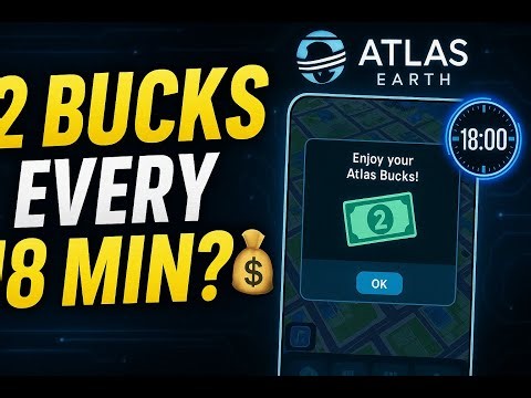 💠 How to Get 2 Free Atlas Bucks Every 18 Mins ⏱️ (FREE-TO-PLAY METHOD) | AquaTechFantasy