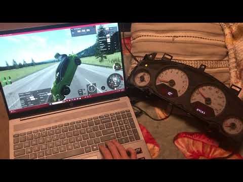 Routan gauge cluster CAN-Bus demo test