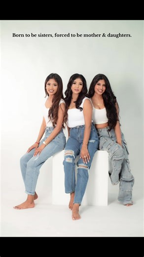 Not a regular mom, a cool mom🎀 #fyp #mother #daugter #sister #birthday #photoshoot @Thomas Photography Studio