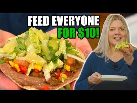 The Cheapest Dinner You’ll Make This Week… (Healthy Tostada Bar)