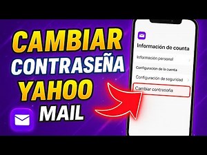 ✅COMO CAMBIAR CONTRASEÑA DE YAHOO MAIL