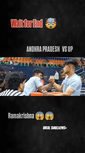 Re-upload Andhra vs Up 💪 #armwrestlingworkout #armwrestling #viral #andhraarmwrestling