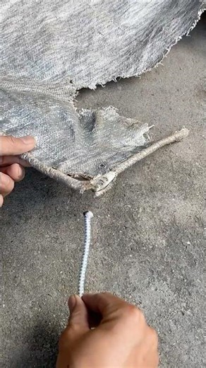 Simple and convenient tarp fasteners #shorts