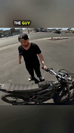 He Slapped The Wrong Biker 😂