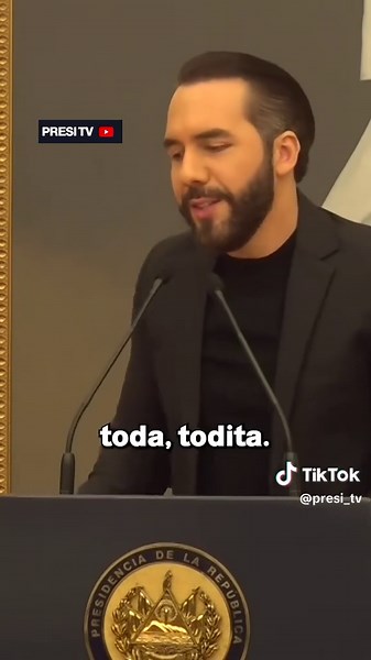 Mensaje de Nayib Bukele para los bolos