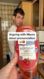 Arguing with Mauro about pronunciation 😂🍅