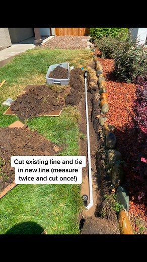 #diy #sprinkles #irrigation #fypシ #lawncare #grass