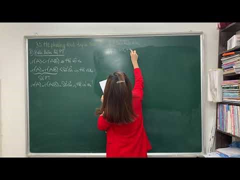 Đại số tuyến tính - Chương 2. Bài 5. Hệ phương trình tuyến tính P2