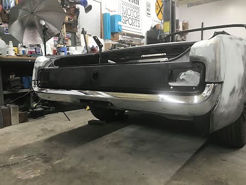Mustang rear bumper and brackets. Brooklyn Pony part 27