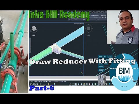 Utility Part-06 How can Draw Reducer In Civil 3d Infra Bim Academy