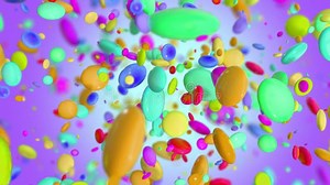 Colored Candy Explosion in 4K Stock Video - Video of impact, awesome: 182802687