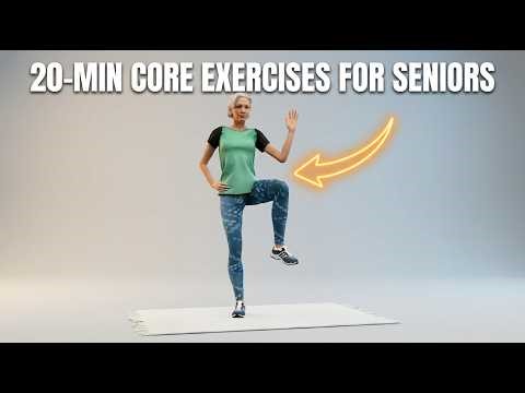 20-Min Core Exercises for Seniors: Improve Posture
