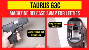 Taurus G3c magazine release swap. Quick, Easy Steps!