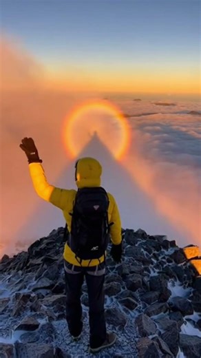 The Ghost Above the Clouds: Brocken Spectre Explained ☁️