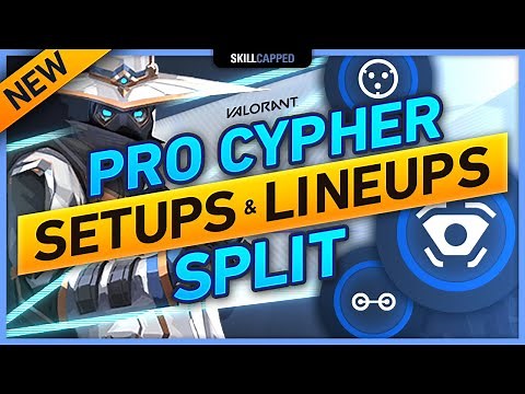 BEST PRO CYPHER SETUPS & LINEUPS on SPLIT (One Way Cages, Tripwires, & Camera Spots)