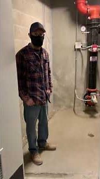 Fire Sprinkler Riser Room