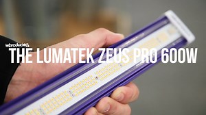 The highly anticipated Lumatek Zeus Pro 600W LED is now available to pre-order (due 25/09). With a photon efficiency of 2.7umols per watt & top bin Osram & Lumiled LEDs, the Zeus will give you the quality and quantity you're looking for. They're in demand, so get yours while you can! | One Stop Grow Shop Hydroponics
