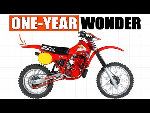 Why the 1981 Honda CR450R Was Honda’s Most Unpredictable Beast?