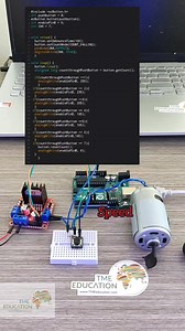 Comment controller la vitesse d'un moteur à courant continu avec arduino #arduino #électronique #joystick #circuitélectronique #éducation #distributeurdecomposantsélectroniques #coopération #electrique #electricité #circuitsélectroniques | Méchant Circuit | Facebook
