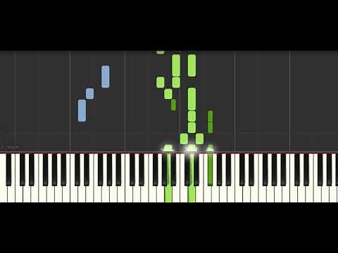 Honky Tonk Women The Rolling Stones [Piano Tutorial] Synthesia