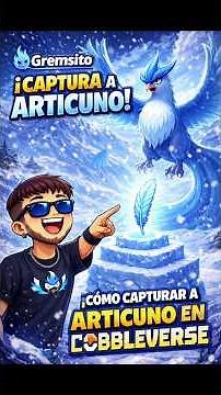 COMO CAPTURAR A ARTICUNO MINECRAFT COBBLEVERSE #pokemon #minecraft #cobblemon #cobbleverse #tutorial