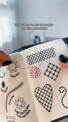 3.6K views · 18 reactions | Unlock your creativity with the Stitch Book!✨It’s easy to follow, super detailed, and I felt my skills improve fast!Even my daughter joined me, and now we’re creating our own designs together!殺 | Inferright | Facebook