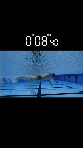 25m自由形フィンで10秒ピッタリチャレンジ #swimming #競泳 #あおもり国スポ