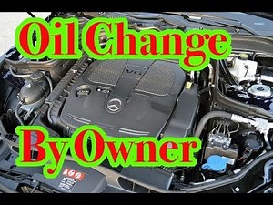 Mercedes #E350 #E400 Oil Change How To Mercedes-benz Maintenance