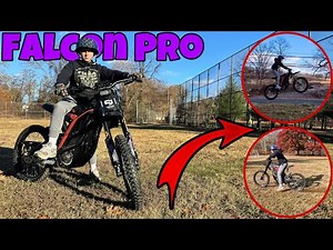 I Bought The Newest Electric Dirt Bike. 79 Bike Falcon Pro!!