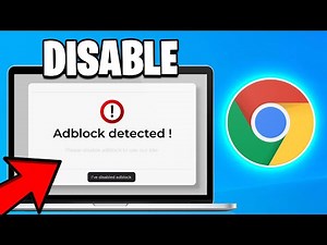 How To Disable Ad Blocker In Google Chrome (EASY)