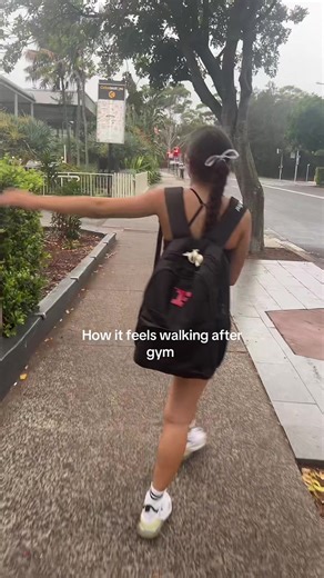 How It Feels Walking After the Gym