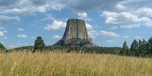 A climb up the 'El Matador' route of Wyoming's famous Devils Tower