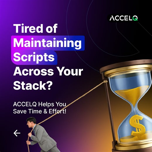 ACCELQ | Most test automation platforms claim “end-to-end.” Few actually eliminate the silos that slow teams down. The ACCELQ Unified Full Stack... | Instagram