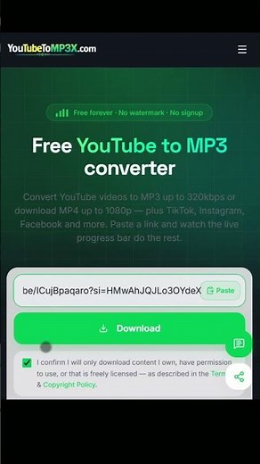 Youtube mp3 converter