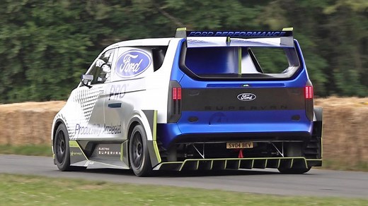 2000HP Ford SuperVan 4 EV – Donuts & Launches