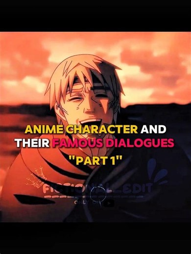 anime characters famous dialogue 😎✌🏻|part 1#anime #ytshorts
