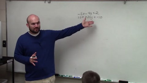 Solving a system of equations with infinite many solutions